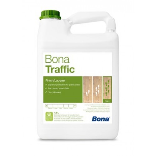Bona Traffic - Паркетный лак двухкомпонентный, максимально износостойкий